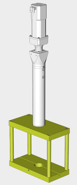 Estructura para prensa PROMESS 4 columnas